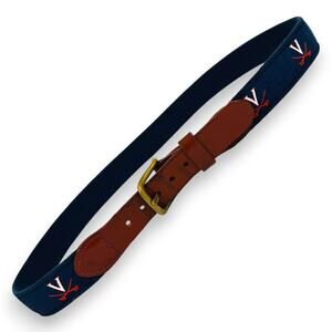 UVA Cavaliers Size 36 Belt Leather Man Ltd. 1.25 " Width